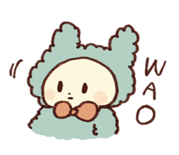 Kuma you unfazed in everything sticker #7790953