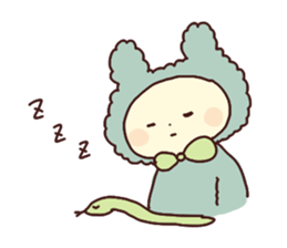 Kuma you unfazed in everything sticker #7790970