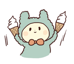 Kuma you unfazed in everything sticker #7790975