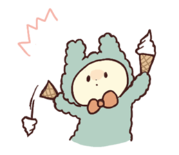 Kuma you unfazed in everything sticker #7790976