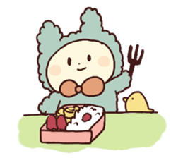 Kuma you unfazed in everything sticker #7790983