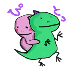 soft-dinosaur sticker #7790994