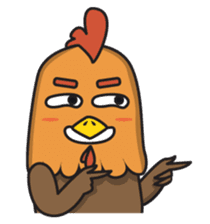 Jago the Rooster sticker #7791514