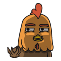 Jago the Rooster sticker #7791522