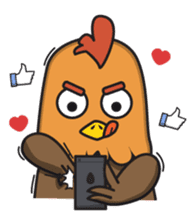 Jago the Rooster sticker #7791523