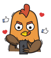 Jago the Rooster sticker #7791523