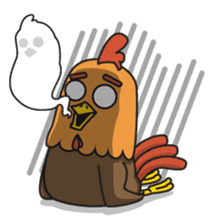 Jago the Rooster sticker #7791534