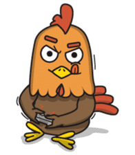 Jago the Rooster sticker #7791541