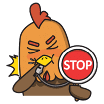 Jago the Rooster sticker #7791544