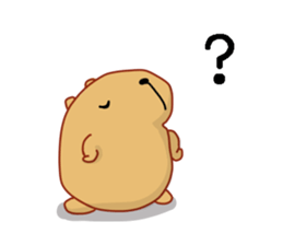 Kyapibara sticker #7792206