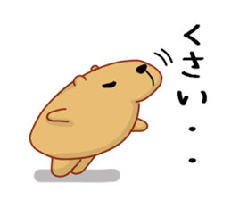 Kyapibara sticker #7792222