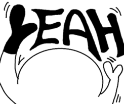 Normal people's most used words by SPARK SHIH sticker #7792315