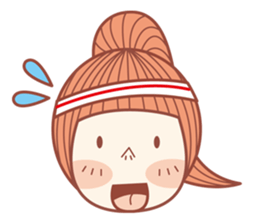 MISS LOVELY sticker #7792367