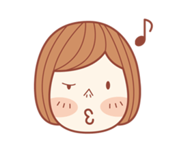 MISS LOVELY sticker #7792373