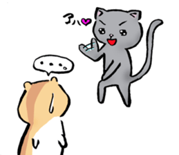 Love and trick sticker #7792410