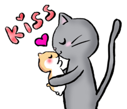 Love and trick sticker #7792422