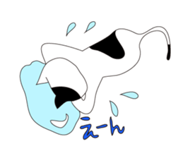 cat & peace sticker #7792610