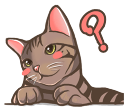 Fat cat's life sticker #7792680