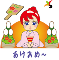Women's Seasonal and everyday sticker #7793362