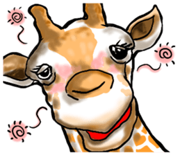 sticker of the reaction to animal sticker #7793575