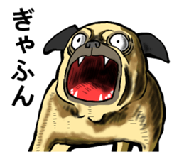 sticker of the reaction to animal sticker #7793596