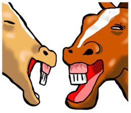 sticker of the reaction to animal sticker #7793611