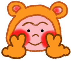 Monkey & Monkey sticker #7793698