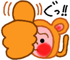 Monkey & Monkey sticker #7793700