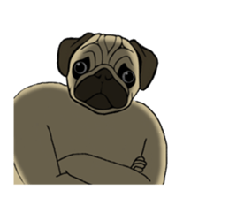 UMA Pugman sticker #7794092