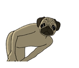 UMA Pugman sticker #7794094