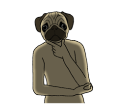 UMA Pugman sticker #7794097