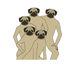 UMA Pugman sticker #7794102