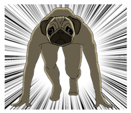 UMA Pugman sticker #7794103