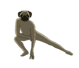 UMA Pugman sticker #7794110