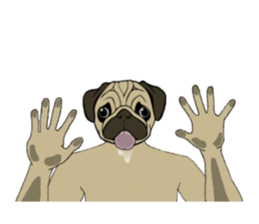 UMA Pugman sticker #7794111