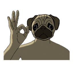 UMA Pugman sticker #7794116