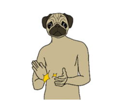 UMA Pugman sticker #7794117