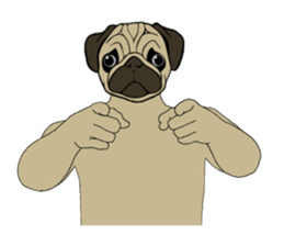 UMA Pugman sticker #7794124