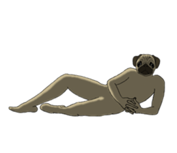 UMA Pugman sticker #7794125