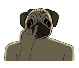 UMA Pugman sticker #7794126