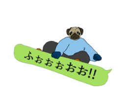 UMA Pugman sticker #7794128