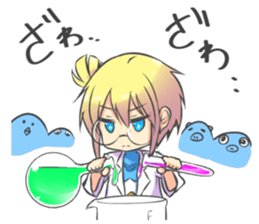 kuriko and animals sticker #7794780