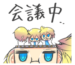 kuriko and animals sticker #7794783