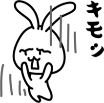 Invective rabbit (to boss) sticker #7794893