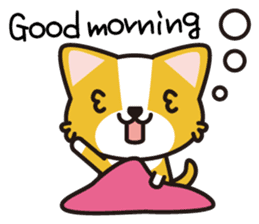 cuteChihuahua with daily conversations E sticker #7795138