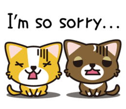 cuteChihuahua with daily conversations E sticker #7795148