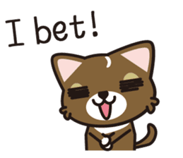 cuteChihuahua with daily conversations E sticker #7795159