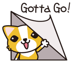cuteChihuahua with daily conversations E sticker #7795166