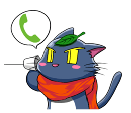 Ninja Cat of Ne-Konohagakure. Part-2 sticker #7795481