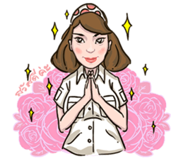 Gampong Girl Factory sticker #7795732